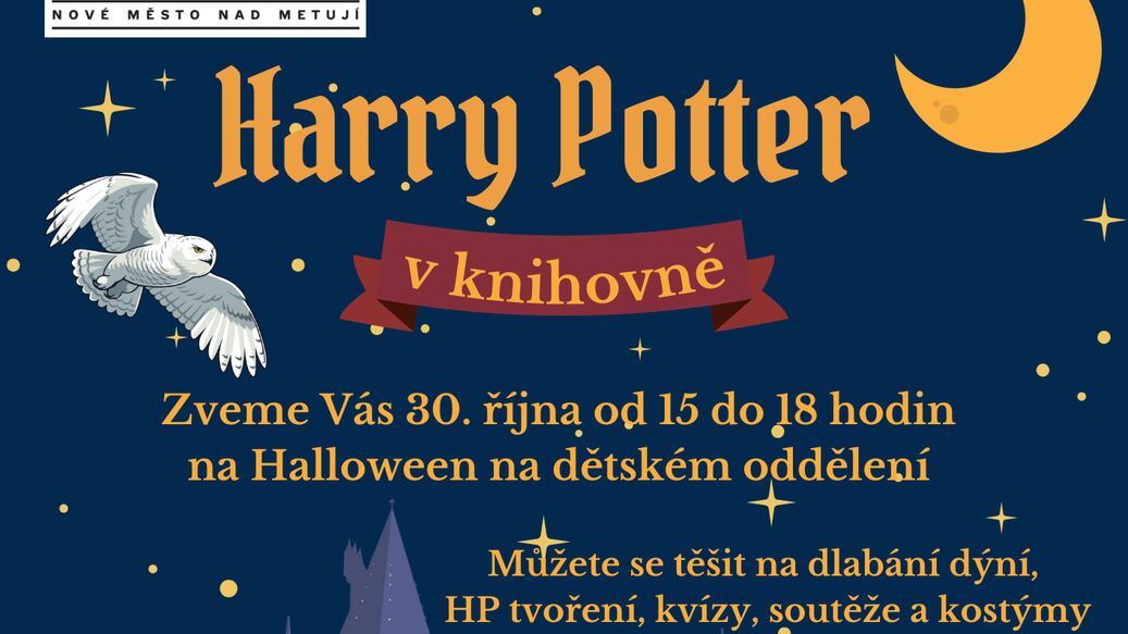 Harry Potter v knihovně