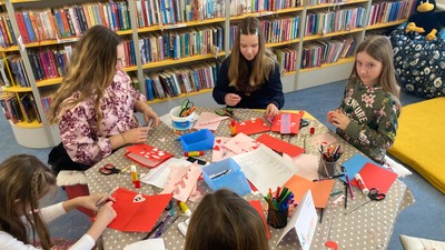 Valentýnské vyrábění