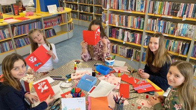 Valentýnské vyrábění