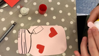 Valentýnské vyrábění