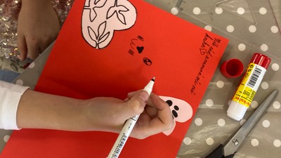 Valentýnské vyrábění