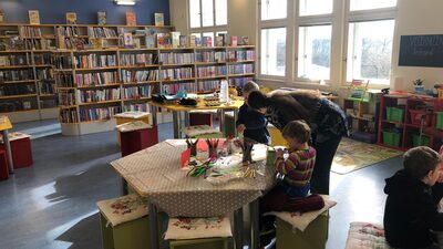 Velikonoční vyrábění v knihovně