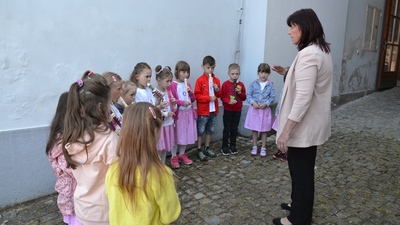 Dětský den na zahradě knihovny