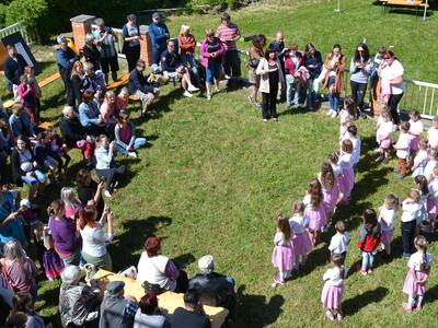 Dětský den na zahradě