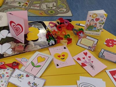 VALENTÝNSKÉ VYRÁBĚNÍ