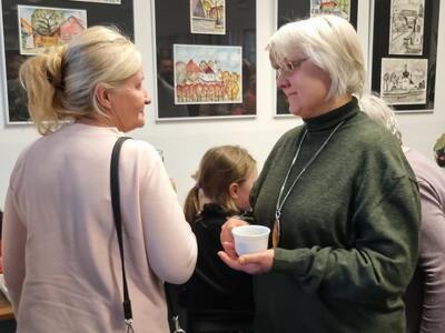 VERNISÁŽ VÝSTAVY JEN TAK PRO RADOST