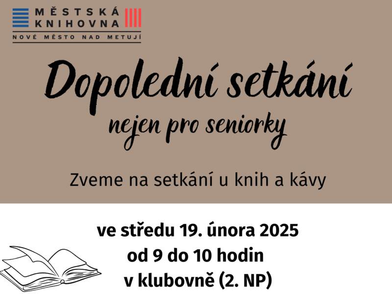 Dopolední setkání nejen pro seniorky Dopolední setkání nejen pro seniorky