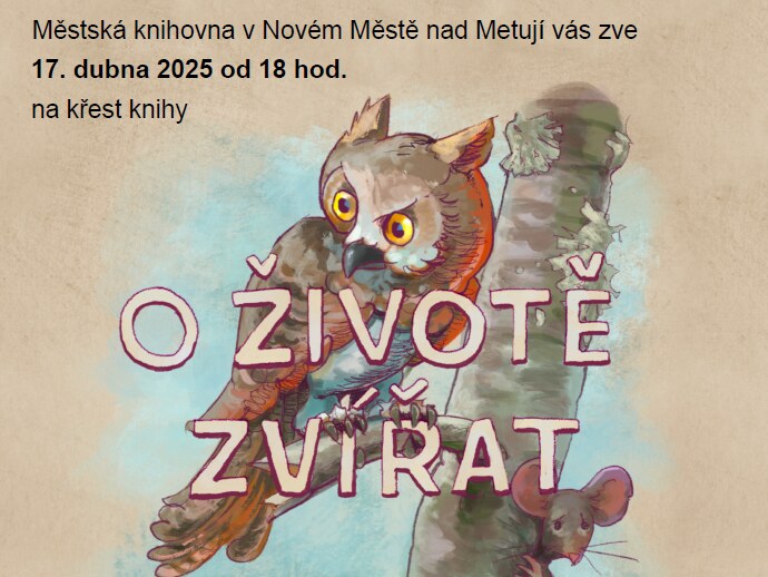O životě zvířat – křest knihy O životě zvířat – křest knihy