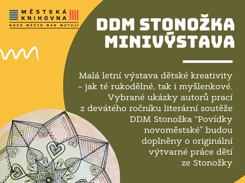 Stonožka kreativní – minivýstava Stonožka kreativní – minivýstava