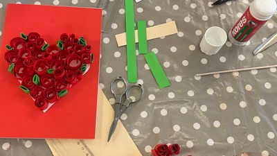 Valentýnské vyrábění