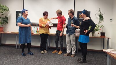 Slavnostní pokřtění nové knížky