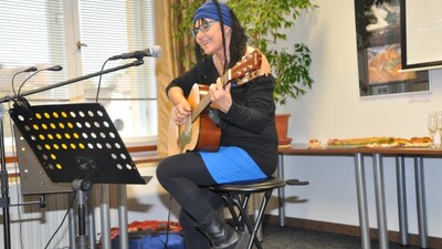 Křest knížky doprovodila hudební produkce