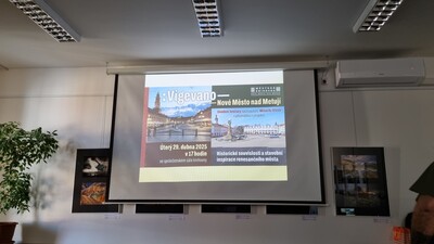 Křest knížky byl spojen se zajímavou  projekcí