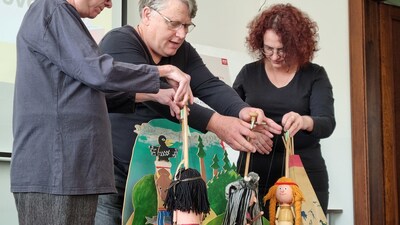 Program pro děti obohohatil svým krásným vystoupením divadelní soubor BOĎI z Jaroměře