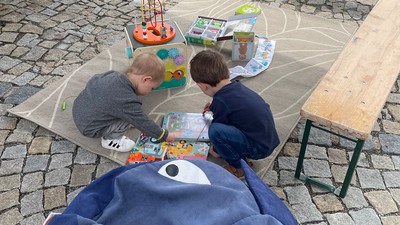 Pro děti byly připraveny různé tvořivé aktivity