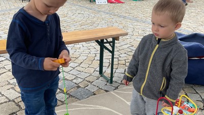 Řada aktivit vyžadovala zručnost, trpělivost a šikovnost