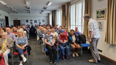 Účastníci přednášky Igora Lukeše