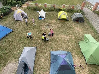 Táboření v knihovně