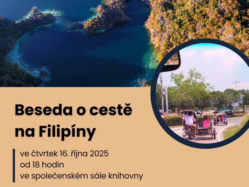 Beseda o cestě na Filipíny – Petr Pokorný - Beseda o cestě na Filipíny – Petr Pokorný