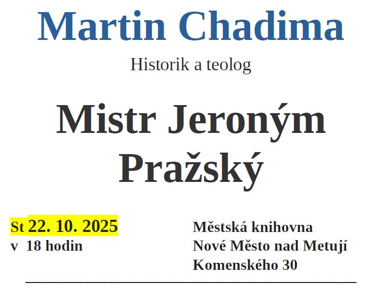 Mistr Jeroným Pražský – Martin Chadima - Mistr Jeroným Pražský – Martin Chadima