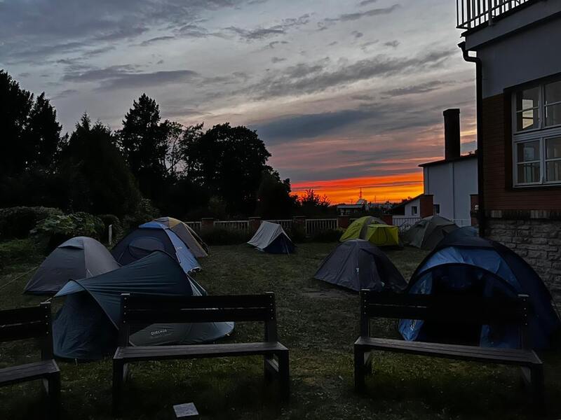 Táboření v knihovně - Táboření v knihovně