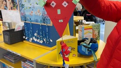 Příprava na drakiádu