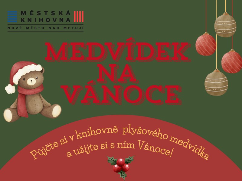 Medvídek na Vánoce