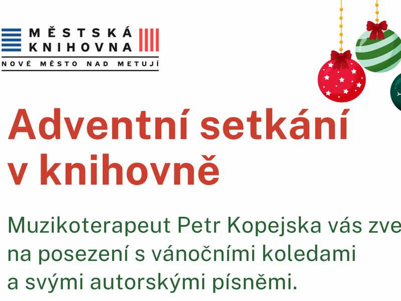 Adventní setkání v knihovně