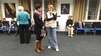 Vernisáž výstavy obrazů Evy Jiráskové „S pokorou k barvám, světlu, životu…“