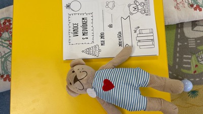 Medvídek na Vánoce s deníčkem