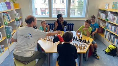 Šachový kroužek v knihovně