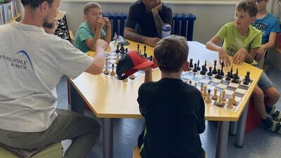 Šachový kroužek v knihovně