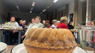 Akci vévodila překrásná bábovka