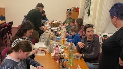Zájemci si mohli vyzkoušet vytváření rozličných výrobků