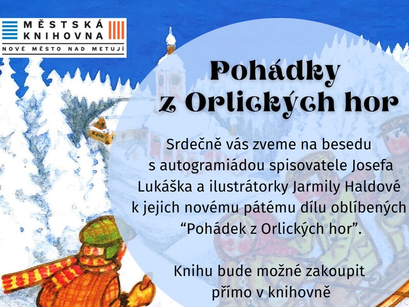 Beseda s Josefem Lukáškem a Jarmilou Haldovou