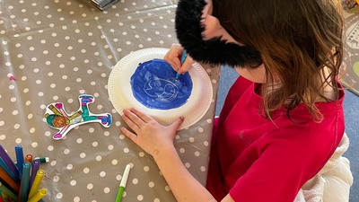 Na Pohádkové hodince vznikly krásné výrobky