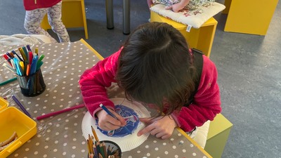 Děti si Pohádkovou hodinku užily