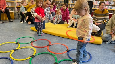 Z únorových Hrátek s batolátky