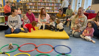 Z únorových Hrátek s batolátky