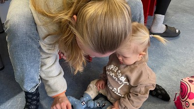 Z únorových Hrátek s batolátky