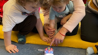 Děti si zábavné dopoledne opravdu užily