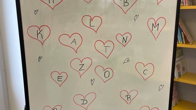 Z Valentýnského vyrábění