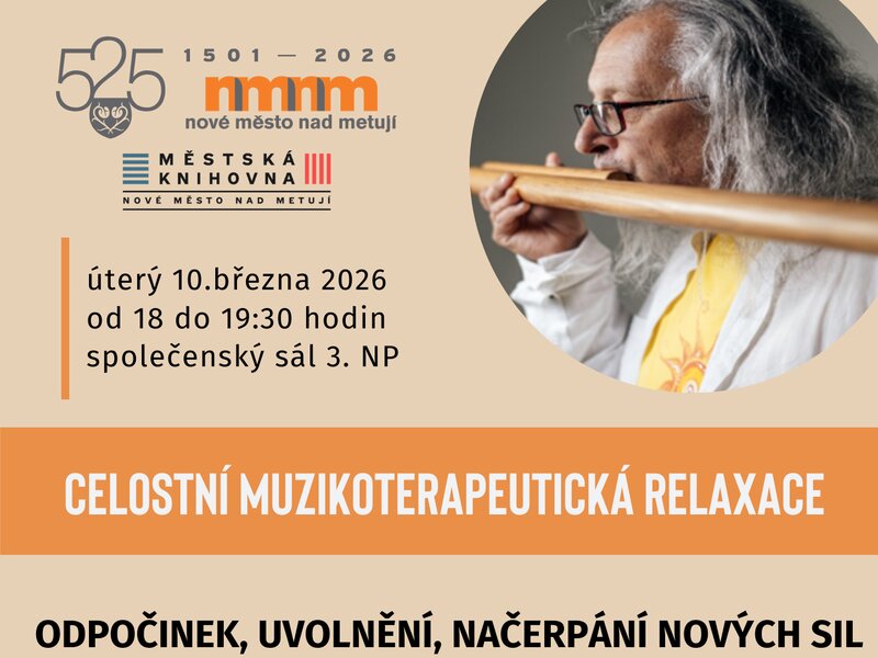 ZRUŠENO - Celostní muzikoterapeutická relaxace