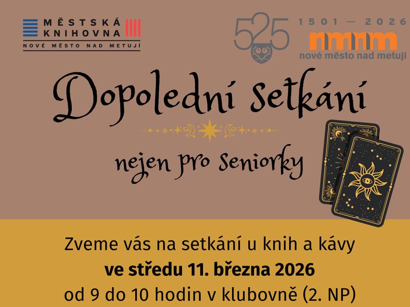 Dopolední setkání nejen pro seniorky