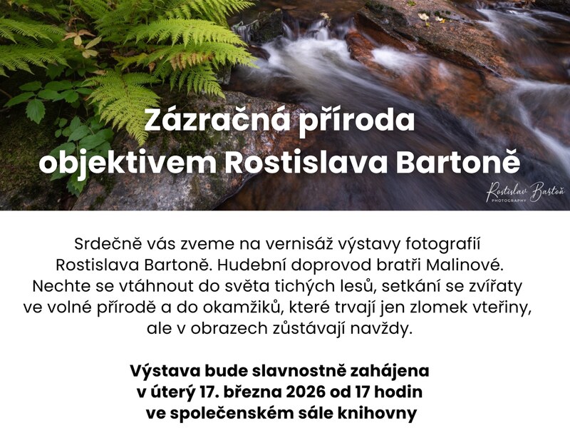 Zázračná příroda objektivem Rostislava Bartoně