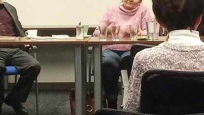 Z besedy a autogramiády knihy Pohádky z Orlických