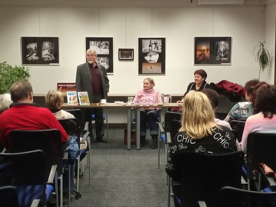 Beseda s Josefem Lukáškem a Jarmilou Haldovou