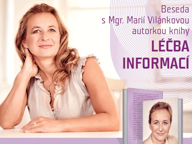 Beseda s autorkou knihy Léčba informací