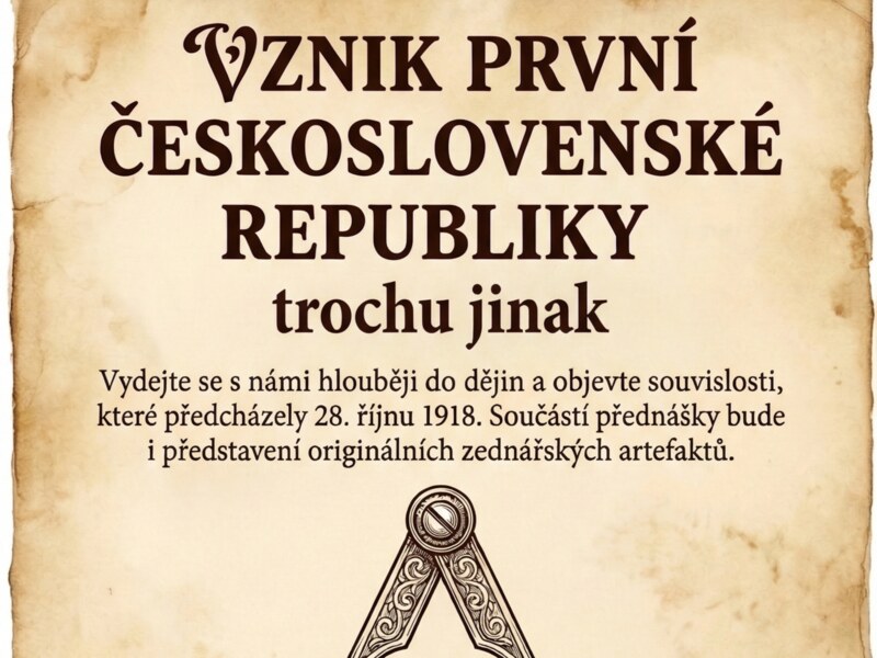 Vznik první Československé republiky trochu jinak Vznik první Československé republiky trochu jinak