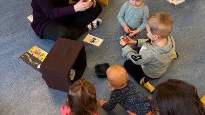 Z březnových Hrátek s batolátky